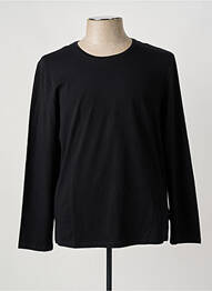 Top col rond manches longues noir CASUAL FRIDAY femme