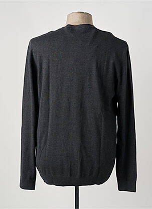 Pull col rond manches longues gris SELECTED homme