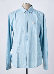 Chemise manches longues bleu DEELUXE pour homme seconde vue