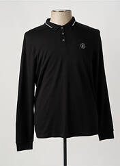 Polo noir LE TEMPS DES CERISES pour homme seconde vue