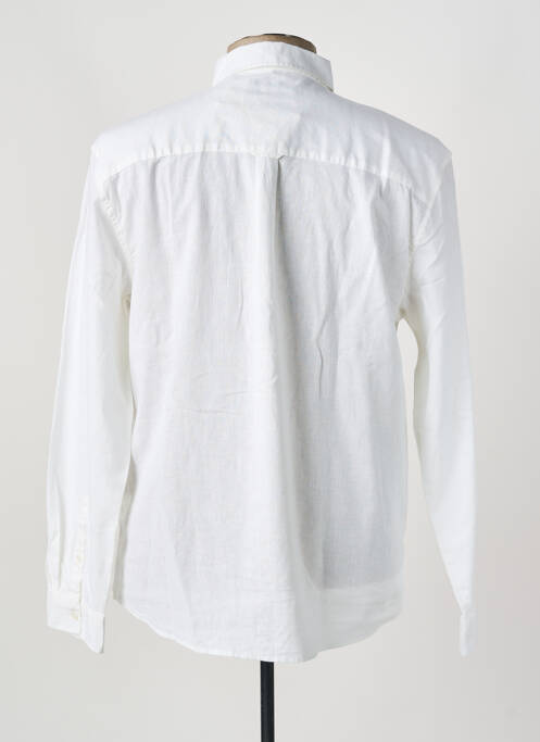 Chemise manches longues blanc DEELUXE pour homme