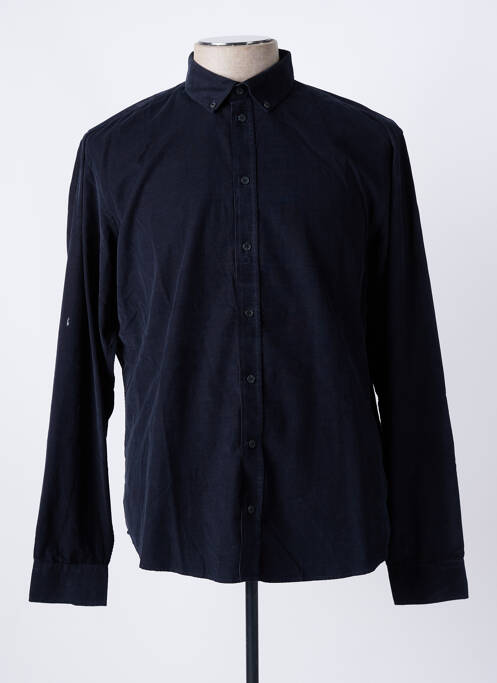 Chemise manches longues bleu CASUAL FRIDAY pour homme