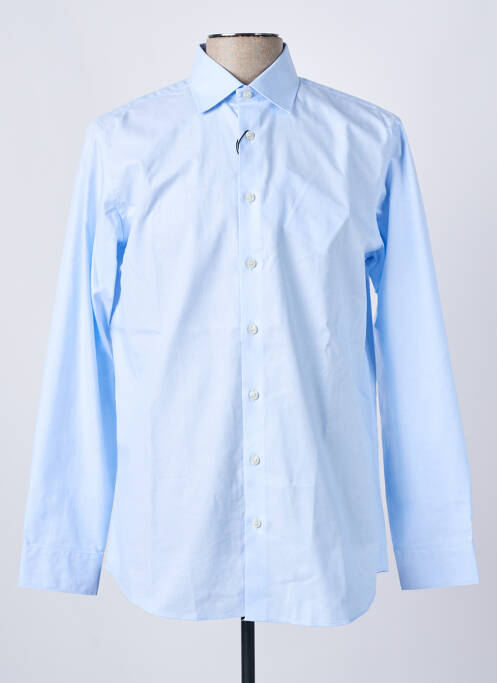Chemise manches longues bleu SELECTED pour homme
