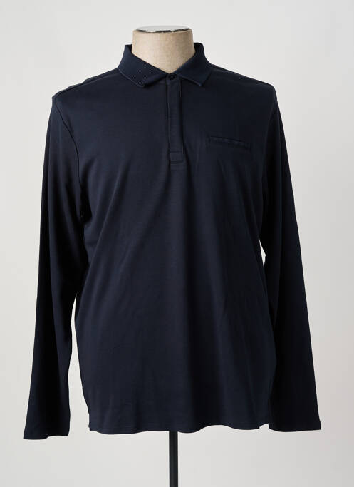 Polo bleu TEDDY SMITH pour femme