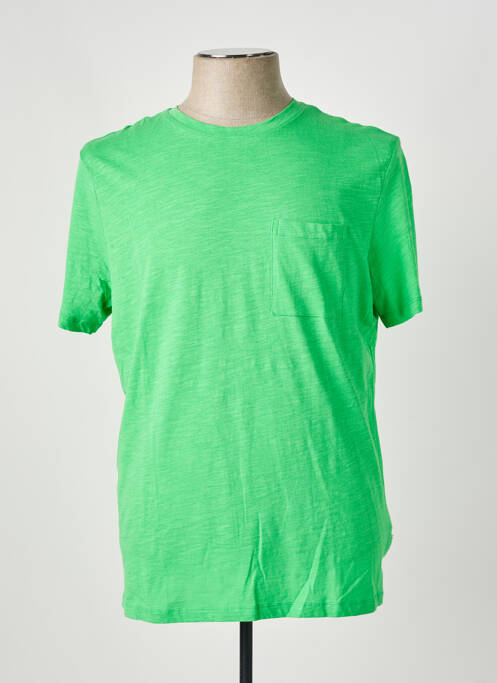 T-shirt vert CASUAL FRIDAY pour homme