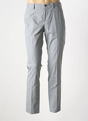 Pantalon chino tissage chiné taille normale gris SELECTED homme