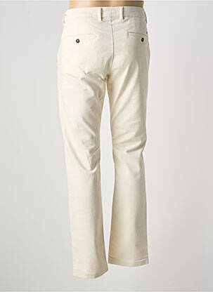 Pantalon chino tissage popeline taille normale beige TEDDY SMITH homme