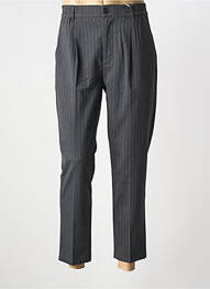 Pantalon 7/8 taille haute taille haute gris CASUAL FRIDAY homme