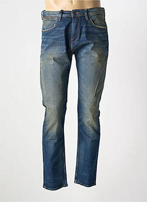 Jeans coupe slim stretch bleu TEDDY SMITH homme
