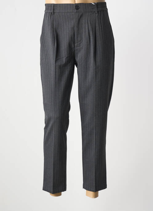 Pantalon 7/8 gris CASUAL FRIDAY pour homme