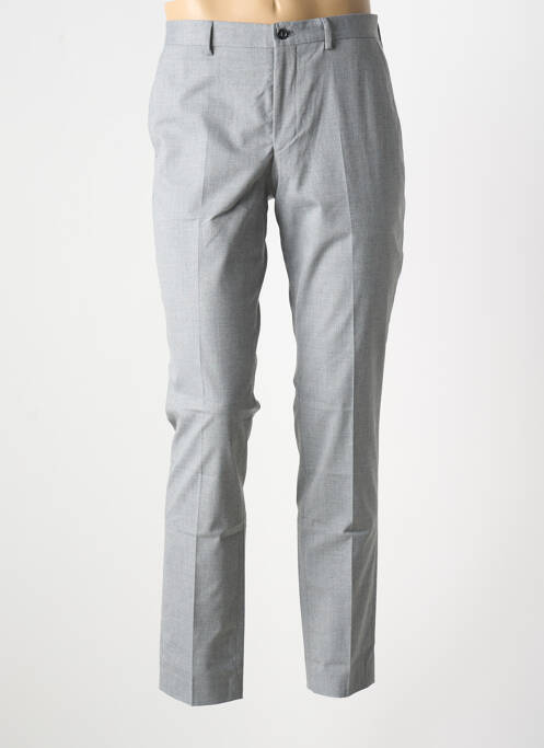 Pantalon chino gris SELECTED pour homme