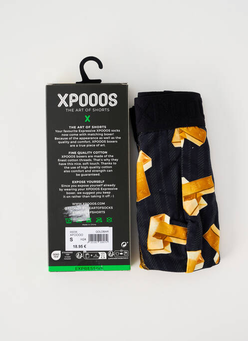 Boxer jaune XPOOOS homme