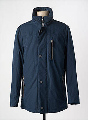 Parka manches longues sans capuche bleu BUGATTI homme