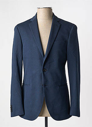 Blazer finition intérieure doublée bleu HUGO BOSS homme
