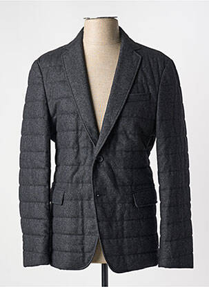 Blazer tissage chiné gris HUGO BOSS homme