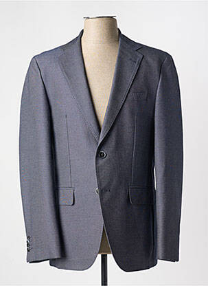 Blazer finition intérieure doublée bleu HUGO BOSS homme