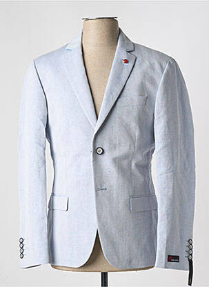 Blazer finition intérieure doublée bleu ATELIER TORINO homme