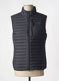 Doudoune poches sans capuche noir AERONAUTICA homme