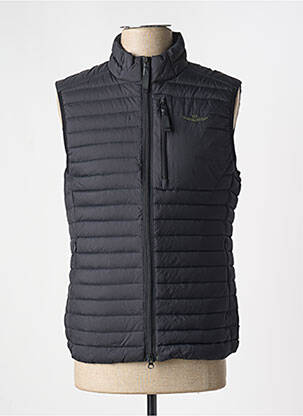 Doudoune poches sans capuche noir AERONAUTICA homme