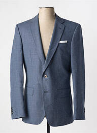 Blazer tissage chiné bleu HUGO BOSS homme
