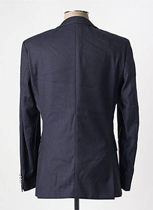 Blazer coupe cintrée bleu HUGO BOSS homme