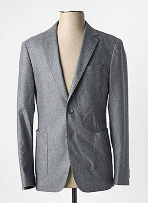 Blazer tissage chiné gris HUGO BOSS homme