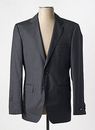 Blazer tissage chiné gris HUGO BOSS homme