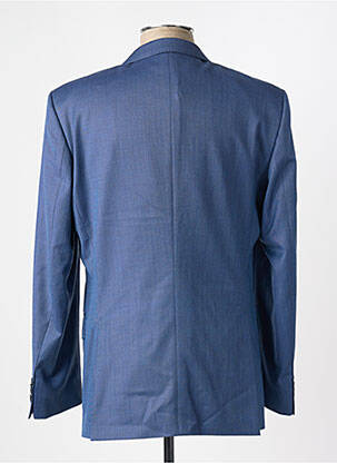 Blazer tissage chiné bleu HUGO BOSS homme