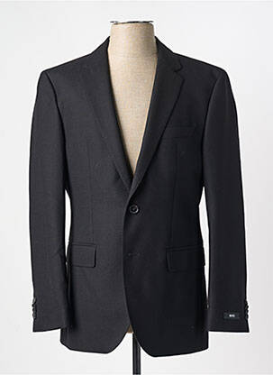 Blazer coupe cintrée noir HUGO BOSS homme
