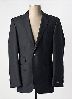 Blazer coupe cintrée noir HUGO BOSS homme