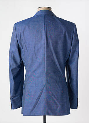 Blazer tissage chiné bleu HUGO BOSS homme