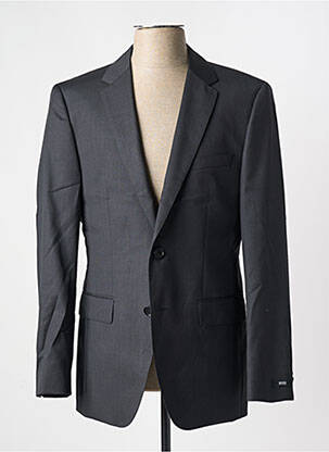 Blazer tissage chiné gris HUGO BOSS homme