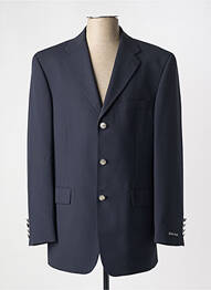 Blazer coupe cintrée bleu BRUNO SAINT HILAIRE homme
