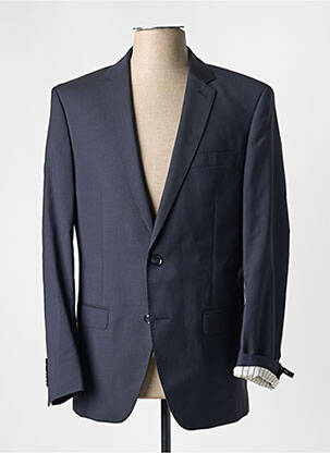 Blazer finition intérieure doublure imprimée bleu BUGATTI homme