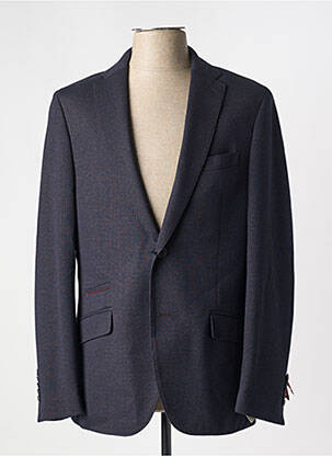 Blazer tissage chiné bleu BUGATTI homme