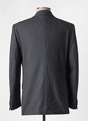 Blazer tissage chiné gris BRUNO SAINT HILAIRE homme