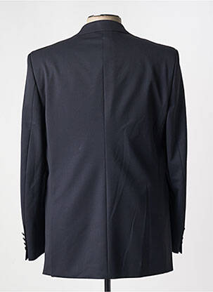 Blazer coupe cintrée bleu BRUNO SAINT HILAIRE homme