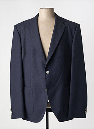 Blazer coupe cintrée bleu HUGO BOSS homme