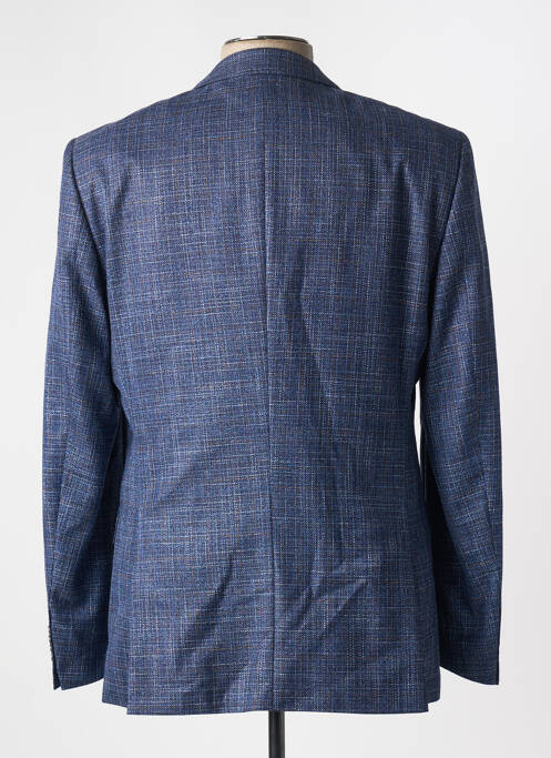 Blazer tissage chiné bleu HUGO BOSS homme