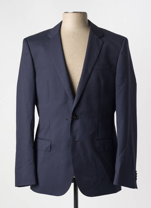Blazer coupe cintrée bleu HUGO BOSS homme
