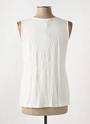 Débardeur stretch sans manche beige MERI & ESCA femme