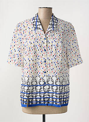 Chemisier bleu GUY DUBOUIS femme