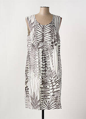 Robe mi-longue noir GRIFFON femme