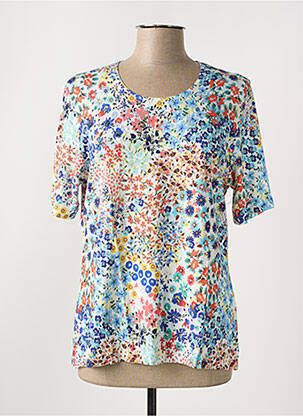 T-shirt bleu GRIFFON femme