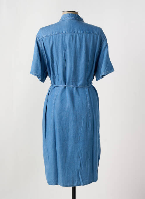Robe mi-longue bleu GRIFFON femme