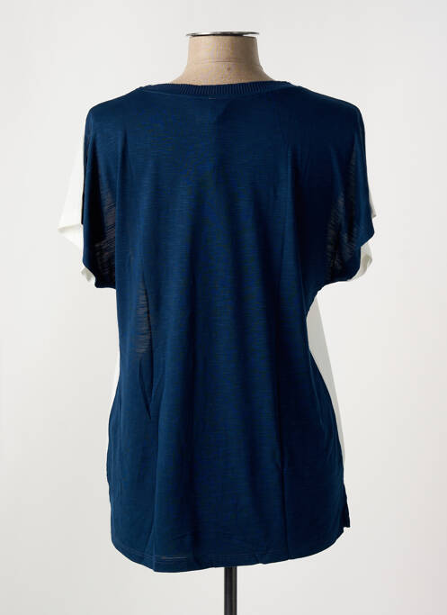 T-shirt bleu GUY DUBOUIS femme