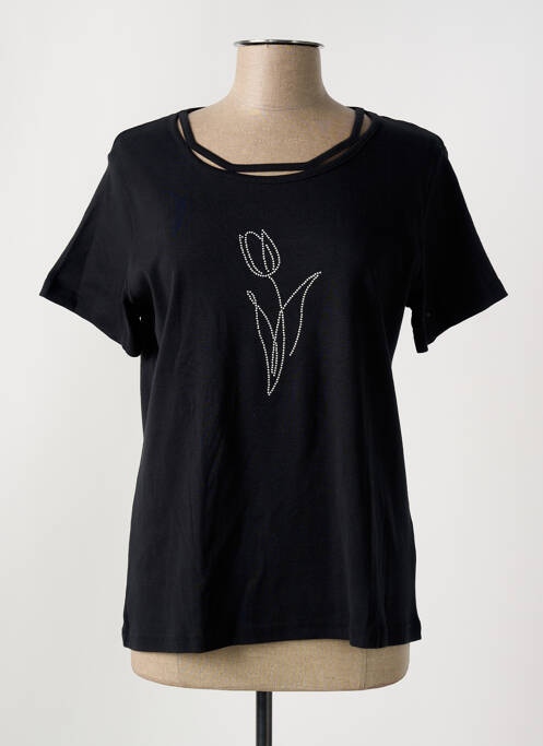 T-shirt noir I.ODENA femme