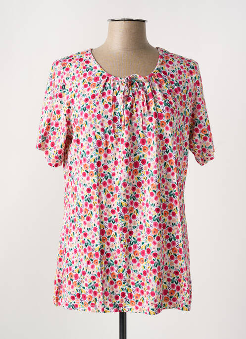 Tunique manches courtes rouge GRIFFON femme