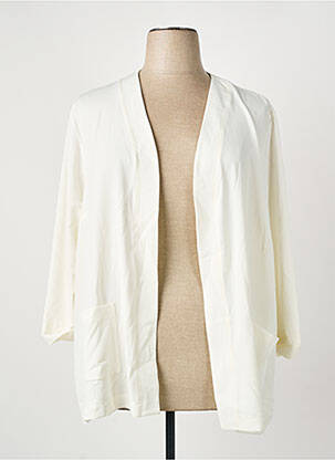 Veste casual coupe droite blanc GRIFFON femme