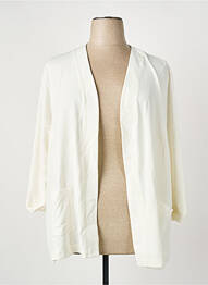Veste casual coupe droite blanc GRIFFON femme